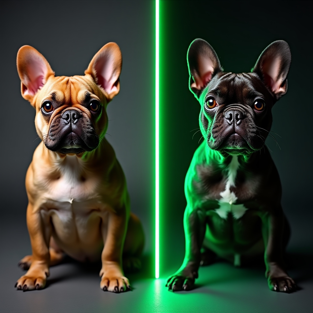 French Bulldog transformation
