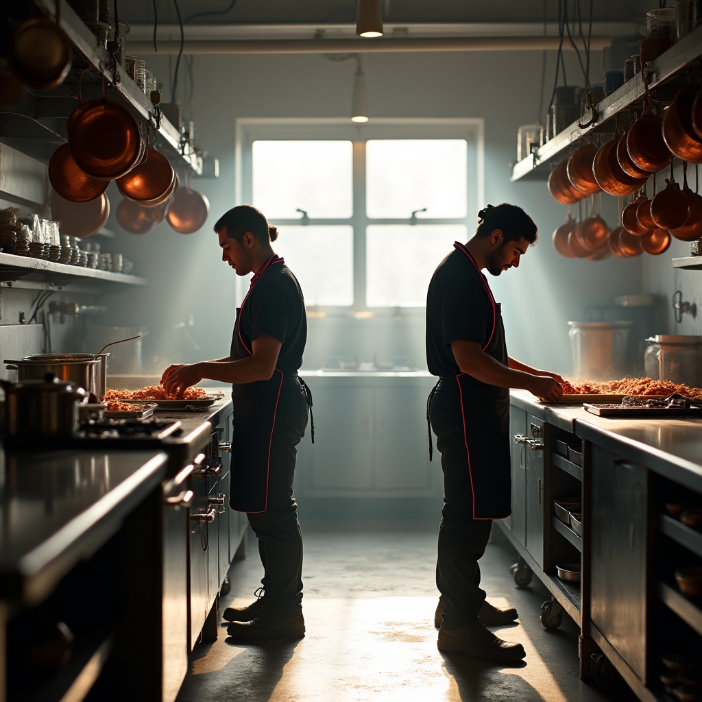 Artisanal kitchen where treats are crafted