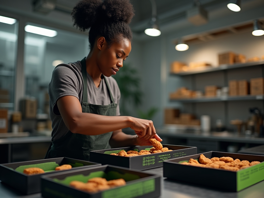 Packaging process for luxury dog treats