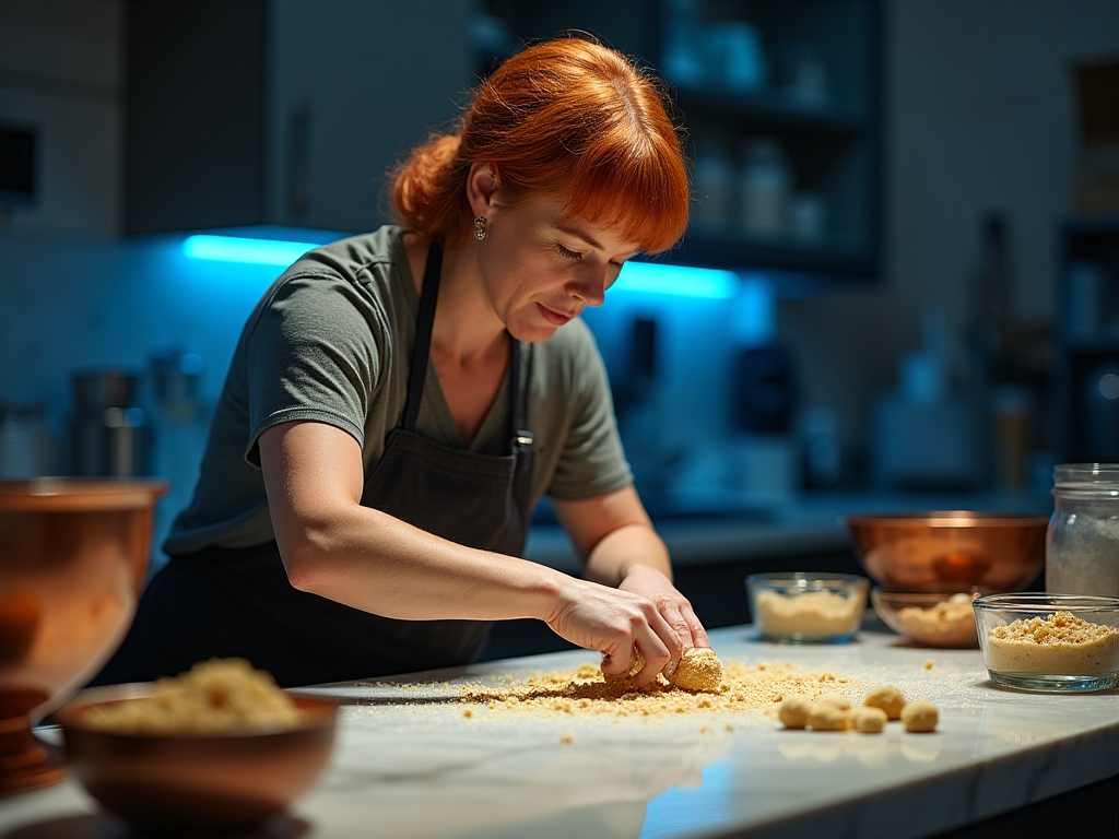 Artisanal production process of luxury dog treats